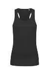 ST8110 Active Womens Sport Vest Top Black Opal colour image